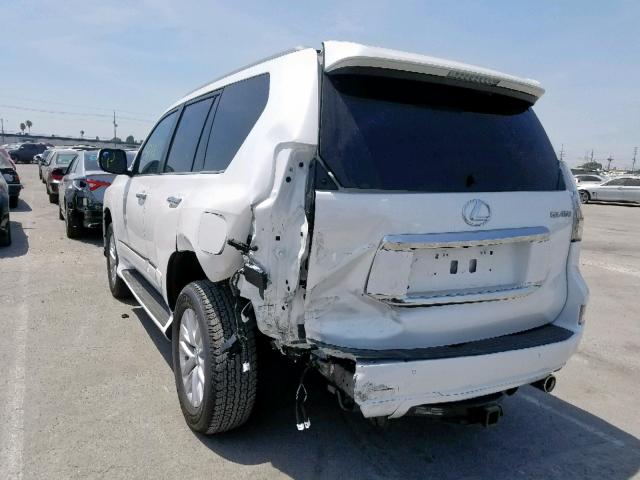 JTJBM7FX4K5215636 - 2019 LEXUS GX 460 WHITE photo 3