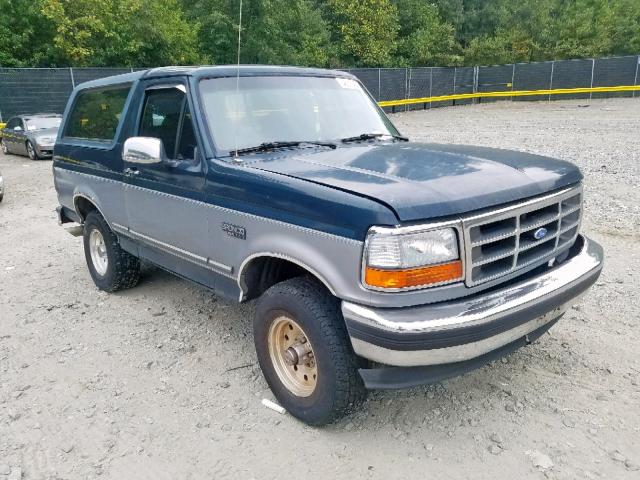 1FMEU15N8SLB29346 - 1995 FORD BRONCO U10 TWO TONE photo 1