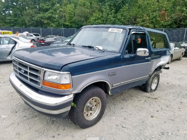 1FMEU15N8SLB29346 - 1995 FORD BRONCO U10 TWO TONE photo 2