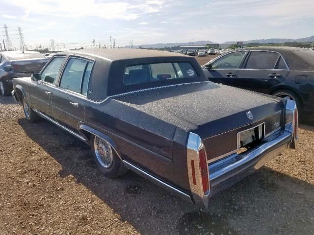 1G6DW69YXG9710706 - 1986 CADILLAC FLEETWOOD CHARCOAL photo 3