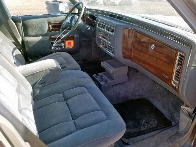 1G6DW69YXG9710706 - 1986 CADILLAC FLEETWOOD CHARCOAL photo 5