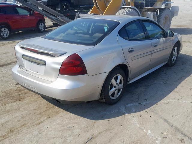 2G2WP552961133774 - 2006 PONTIAC GRAND PRIX Արծաթագույն լուսանկար 4