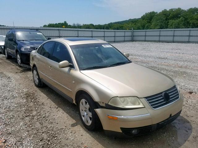 WVWTH63B02P045035 - 2002 VOLKSWAGEN PASSAT GLX GOLD photo 1