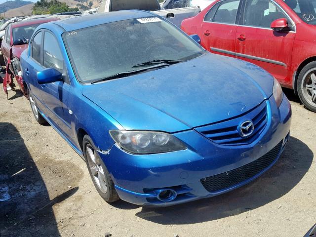 JM1BK123X41146390 - 2004 MAZDA 3 S BLUE photo 1