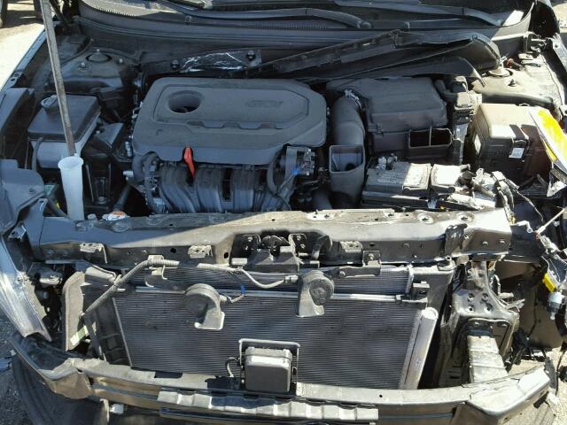 5NPE34AFXHH459249 - 2017 HYUNDAI SONATA SPO BLACK photo 7