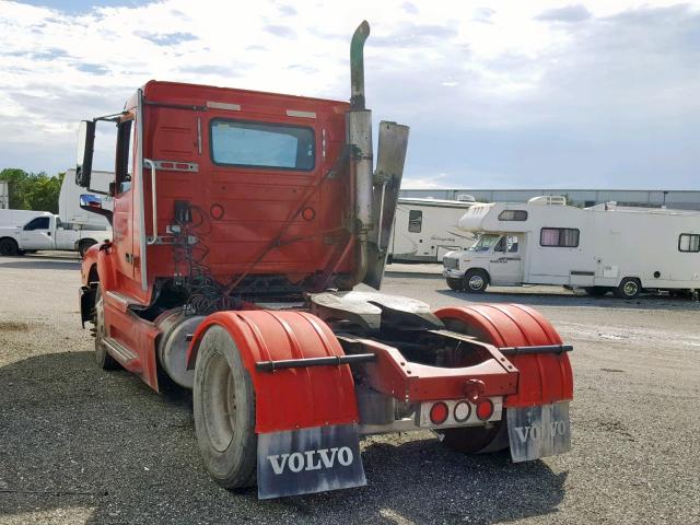 4VA7BAPF6XN770680 - 1999 VOLVO VN RED photo 3