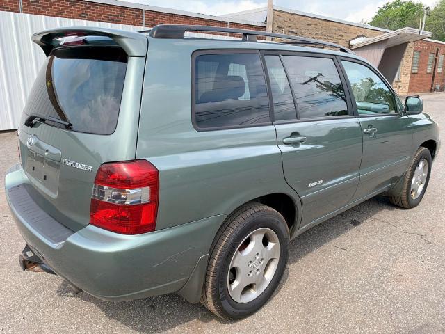 JTEEP21A970187801 - 2007 TOYOTA HIGHLANDER GREEN photo 3