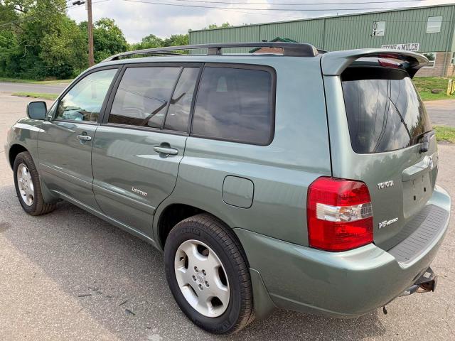 JTEEP21A970187801 - 2007 TOYOTA HIGHLANDER GREEN photo 4