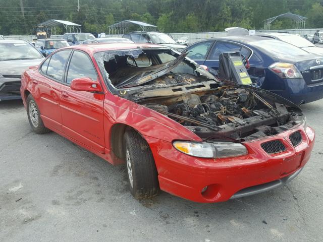 1G2WP52K7YF184822 - 2000 PONTIAC GRAND PRIX წითელი ფოტო 1