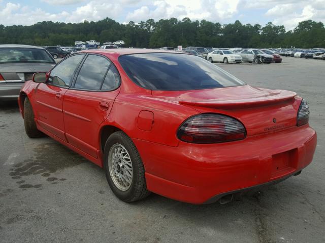 1G2WP52K7YF184822 - 2000 PONTIAC GRAND PRIX წითელი ფოტო 3