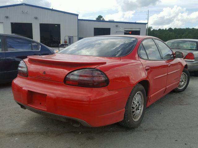 1G2WP52K7YF184822 - 2000 PONTIAC GRAND PRIX წითელი ფოტო 4