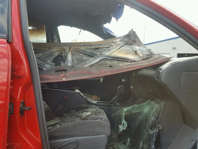 1G2WP52K7YF184822 - 2000 PONTIAC GRAND PRIX წითელი ფოტო 5