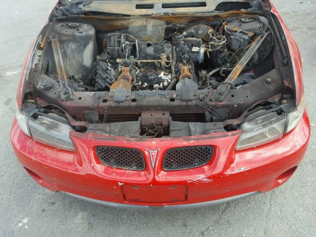 1G2WP52K7YF184822 - 2000 PONTIAC GRAND PRIX წითელი ფოტო 7