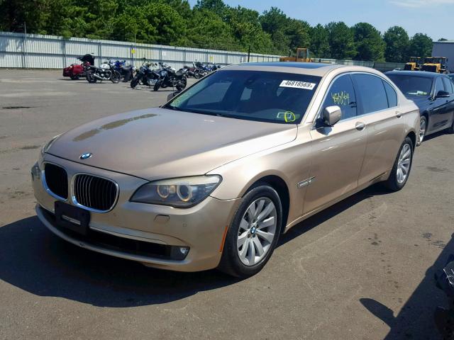 WBAKC8C56BC432743 - 2011 BMW 750 LXI TAN photo 2