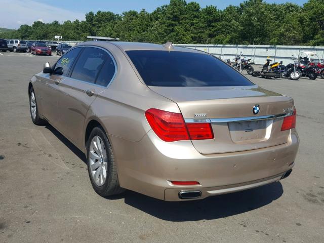 WBAKC8C56BC432743 - 2011 BMW 750 LXI TAN photo 3