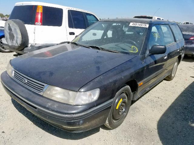 4S3BJ6337P7951991 - 1993 SUBARU LEGACY L GRAY photo 2