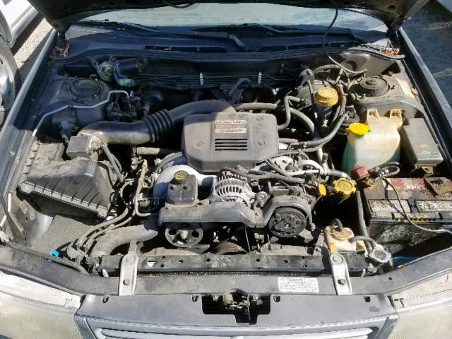 4S3BJ6337P7951991 - 1993 SUBARU LEGACY L GRAY photo 7