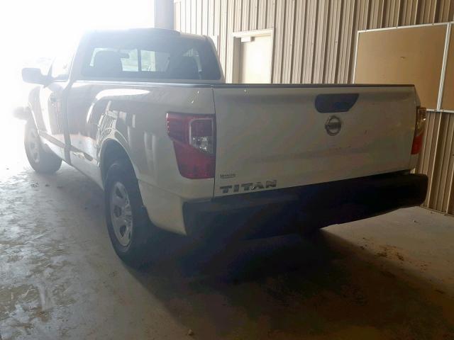 1N6AA1R79HN570016 - 2017 NISSAN TITAN S WHITE photo 3