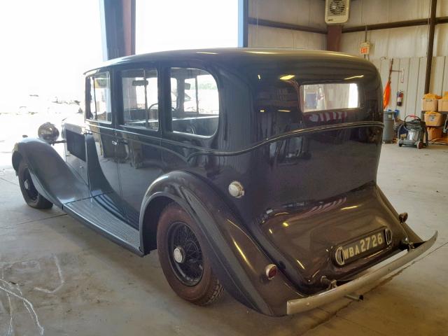 3BU102 - 1937 ROLLS-ROYCE PHANTOM BLACK photo 3