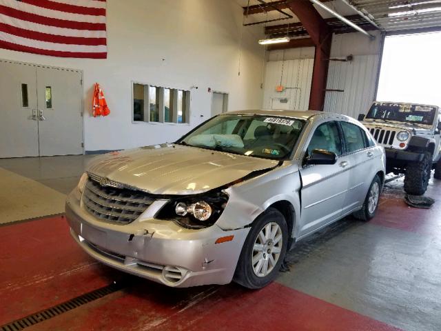 1C3LC46J48N223012 - 2008 CHRYSLER SEBRING LX SILVER photo 2