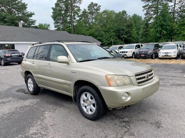 JTEHF21A630116064 - 2003 TOYOTA HIGHLANDER BEIGE photo 2