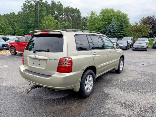 JTEHF21A630116064 - 2003 TOYOTA HIGHLANDER BEIGE photo 3