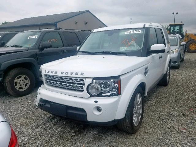 SALAG2D48DA661311 - 2013 LAND ROVER LR4 HSE WHITE photo 2