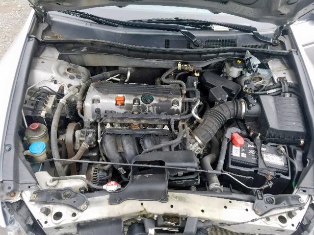 1HGCP2F39AA148148 - 2010 HONDA ACCORD LX SILVER photo 7