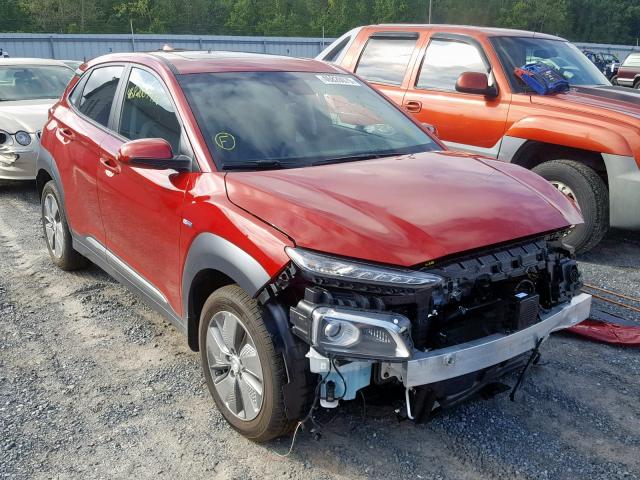 KM8K33AG2KU030573 - 2019 HYUNDAI KONA LIMIT RED photo 1