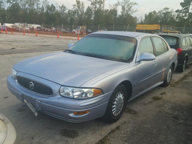 1G4HP52K54U239838 - 2004 BUICK LESABRE CU BLUE photo 2