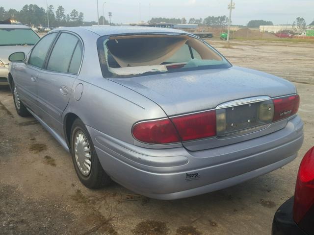 1G4HP52K54U239838 - 2004 BUICK LESABRE CU BLUE photo 3