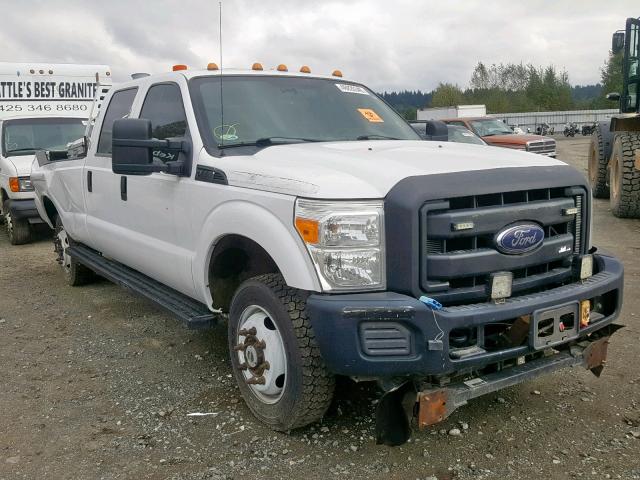 1FT7W2B66EEB70805 - 2014 FORD F250 SUPER WHITE photo 1