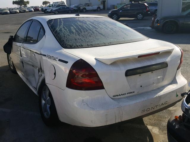 2G2WP582071123521 - 2007 PONTIAC GRAND PRIX WHITE photo 3