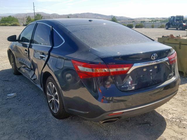 4T1BK1EB7HU256333 - 2017 TOYOTA AVALON XLE GREEN photo 3