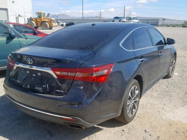 4T1BK1EB7HU256333 - 2017 TOYOTA AVALON XLE GREEN photo 4