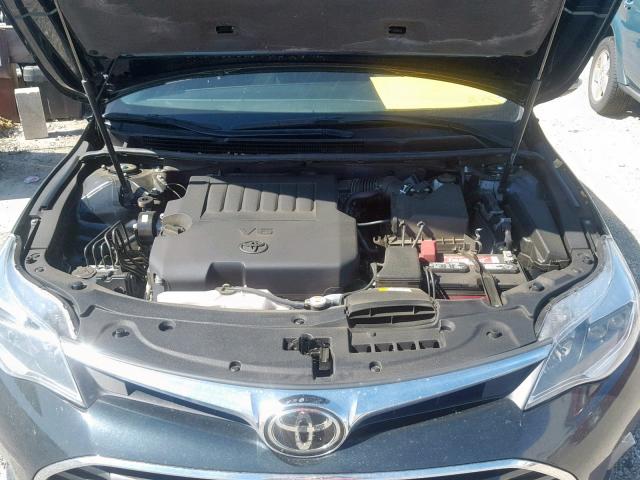 4T1BK1EB7HU256333 - 2017 TOYOTA AVALON XLE GREEN photo 7