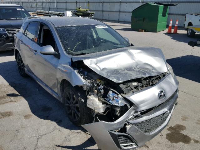 JM1BL1H62A1318972 - 2010 MAZDA 3 S SILVER photo 1