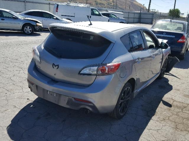 JM1BL1H62A1318972 - 2010 MAZDA 3 S SILVER photo 4