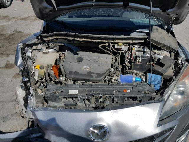 JM1BL1H62A1318972 - 2010 MAZDA 3 S SILVER photo 7