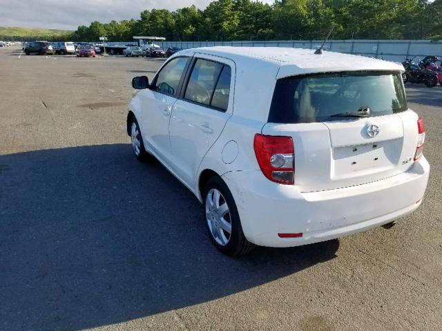 JTKKUPB40D1033336 - 2013 TOYOTA SCION XD WHITE photo 3