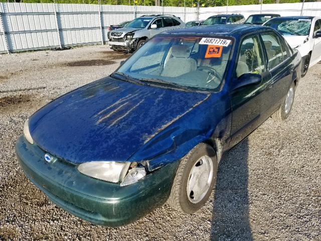 1Y1SK52881Z425509 - 2001 CHEVROLET GEO PRIZM 蓝色 照片 2