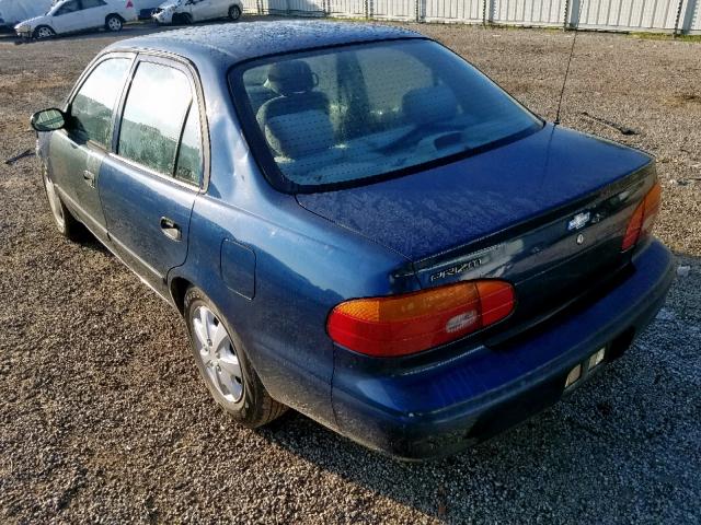 1Y1SK52881Z425509 - 2001 CHEVROLET GEO PRIZM 蓝色 照片 3