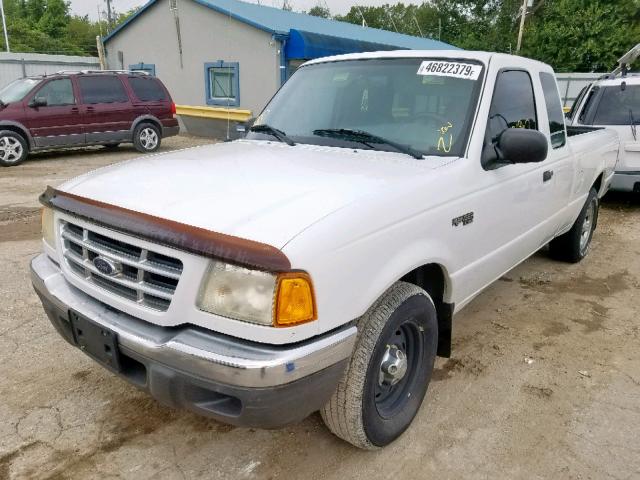 1FTYR14V51PB34600 - 2001 FORD RANGER SUP WHITE photo 2