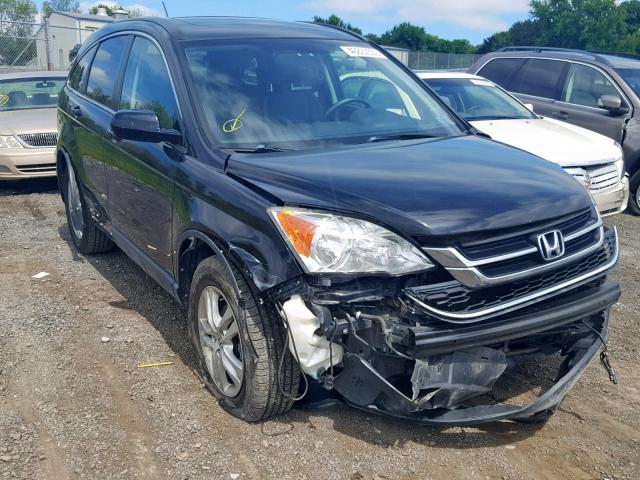 5J6RE4H70AL075843 - 2010 HONDA CR-V EXL BLACK photo 1