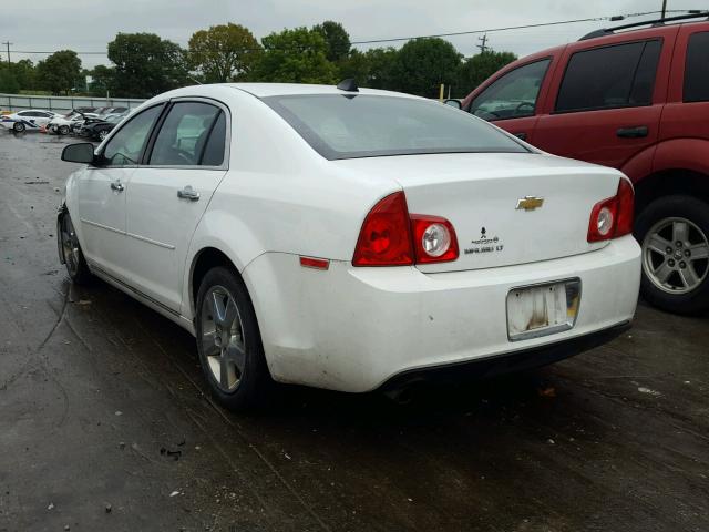 1G1ZD5EU7CF368027 - 2012 CHEVROLET MALIBU 2LT WHITE photo 3