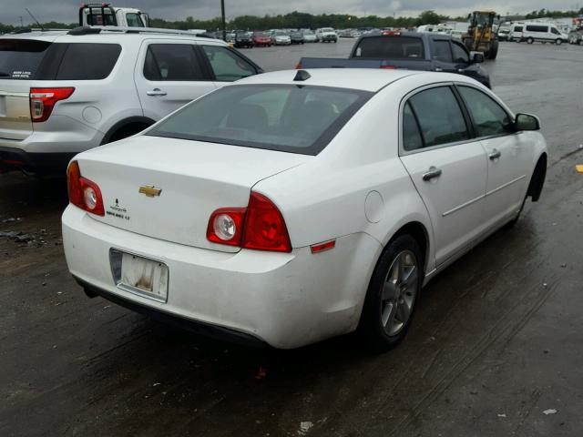 1G1ZD5EU7CF368027 - 2012 CHEVROLET MALIBU 2LT WHITE photo 4