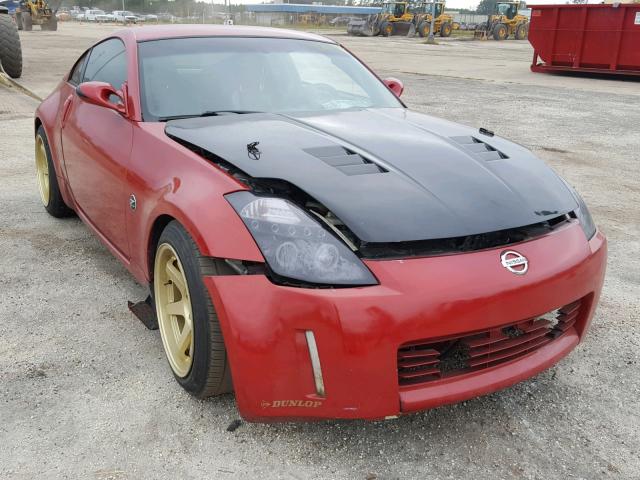 JN1AZ34D83T116142 - 2003 NISSAN 350Z COUPE RED photo 1