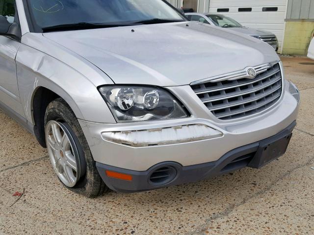 2C4GM68425R662785 - 2005 CHRYSLER PACIFICA T SILVER photo 9