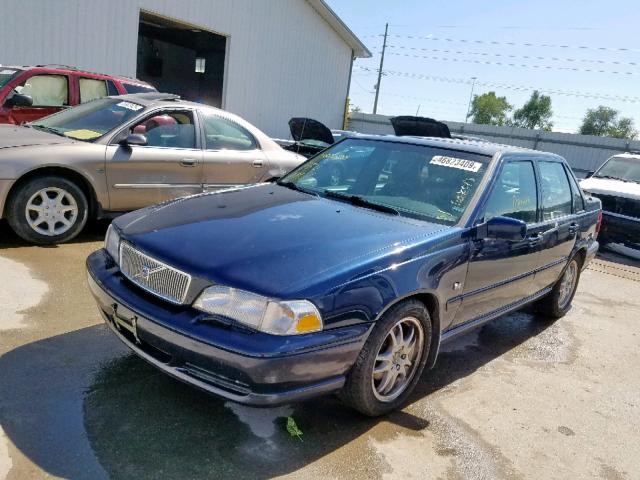 YV1LS56D2Y2658301 - 2000 VOLVO S70 GLT BLUE photo 2