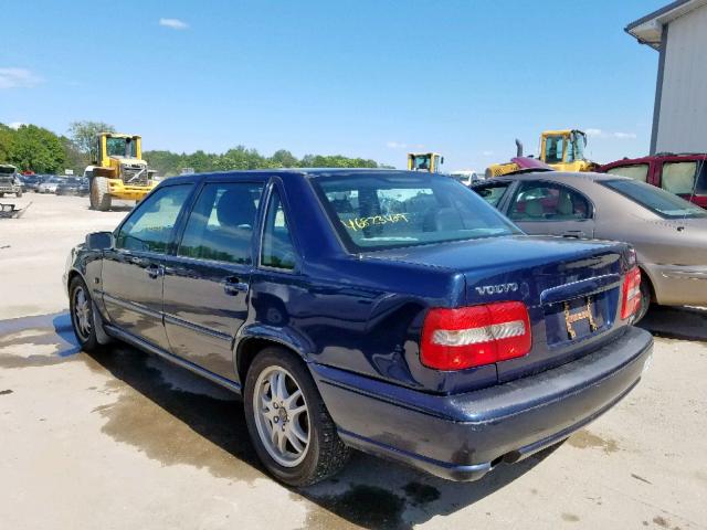 YV1LS56D2Y2658301 - 2000 VOLVO S70 GLT BLUE photo 3